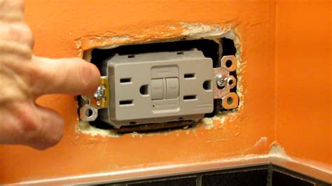 fix broken electrical box|electrical outlet too tight.